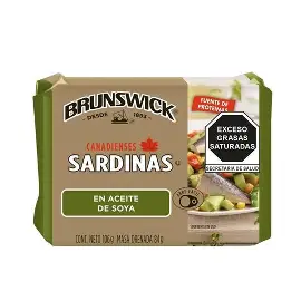 Brunswick Sardinas en Agua 106g (secundaria)