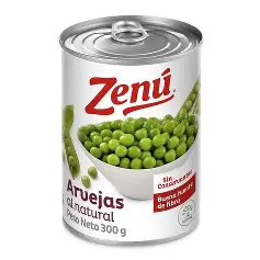 Palet de Arvejas Zenú 300g