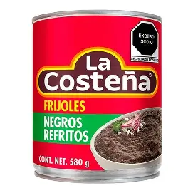 Frijoles Negros en Conserva La Costeña
