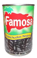 Habichuelas Negras en Conserva La Famosa